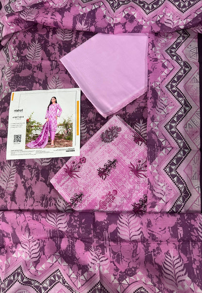 Nishat Doriya Printed Lawn 3P In Wholesale Price