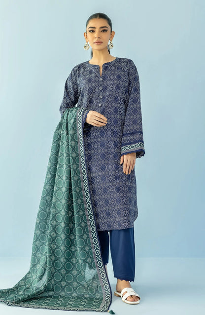 Orient Unstitched Lawn 3 Piece Collection D.C:- OTL-24-065