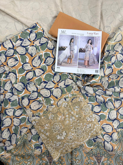 Luxury Summer Collection 
LASER KARI BY MOOSAJEE Design# D-0301-05