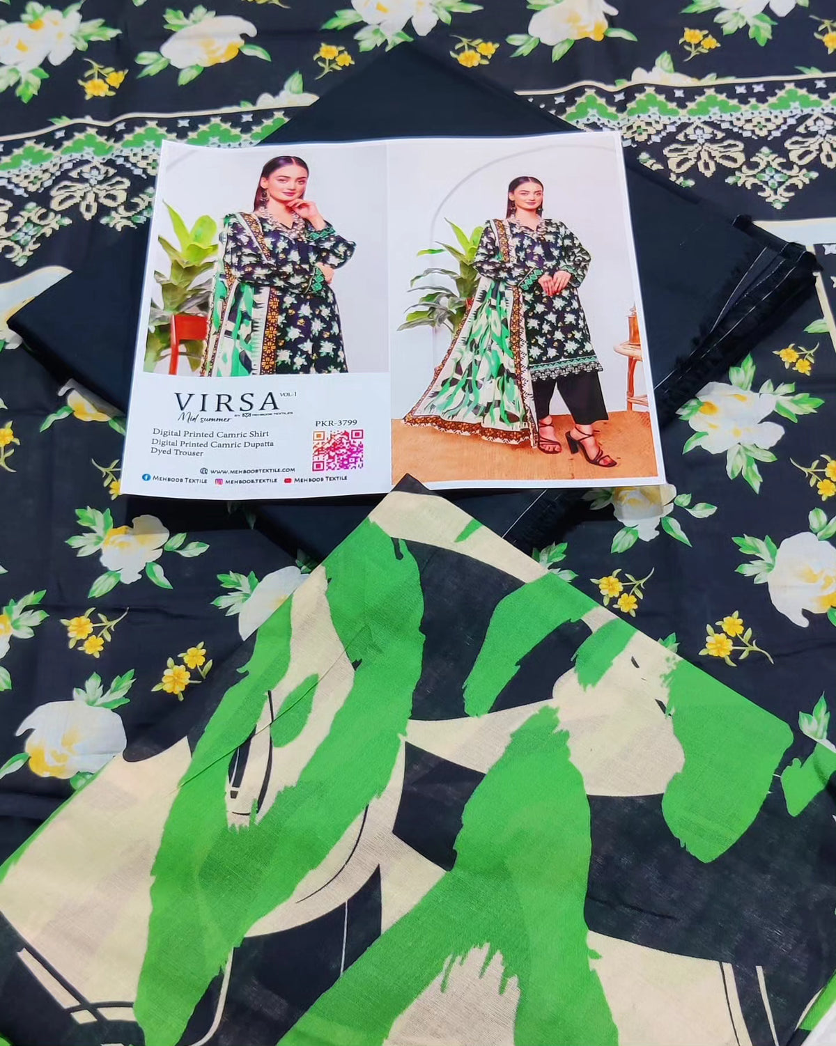 Virsa Mid Summer Lawn 3P