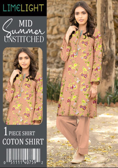 SHIRT PIECE KURTI LAWN COTTON