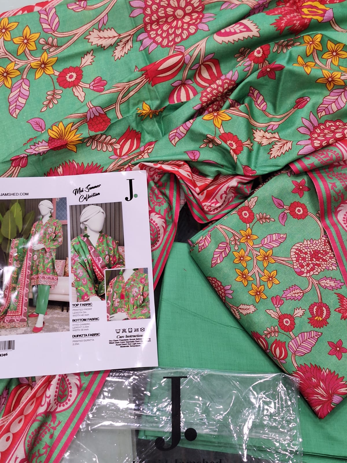 J. Lawn Printed 3P