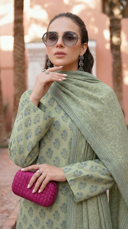 SHANAYA – AZURE MIRAGE 3PC UNSTITCHED COLLECTION