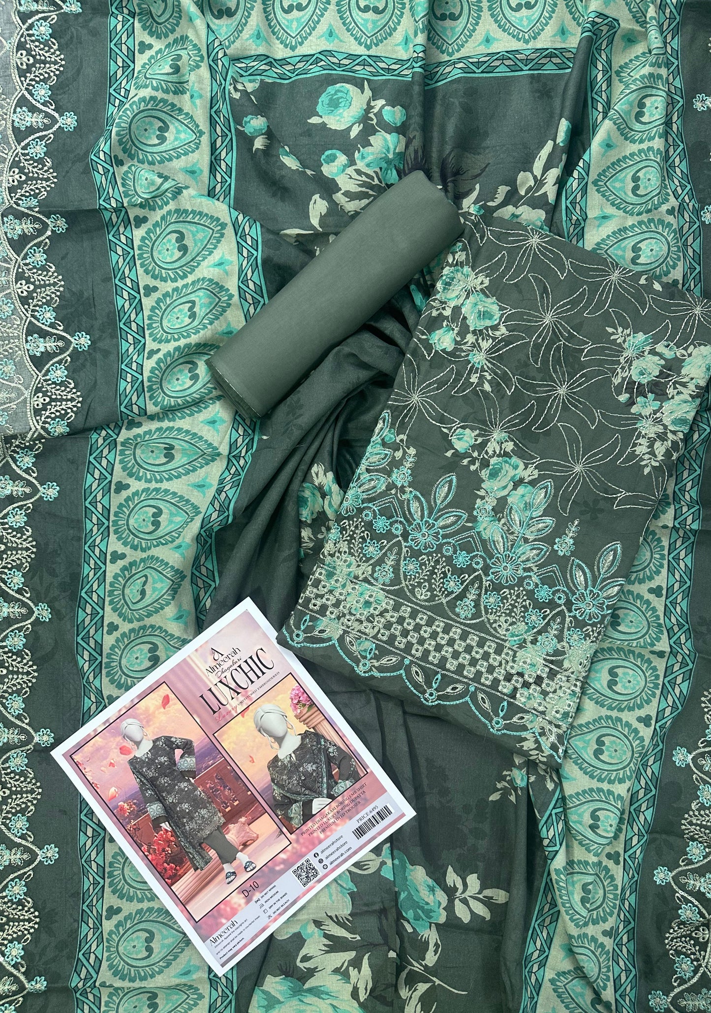 Almeerah Green D -10  Luxchicn  Collection