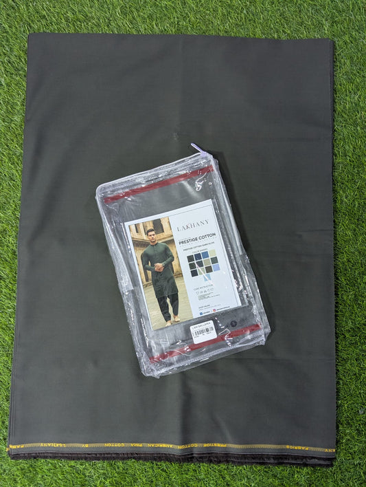 Lakhany (LSM) Egyptian Cotton Prestige Gents Suits Color# maletion green