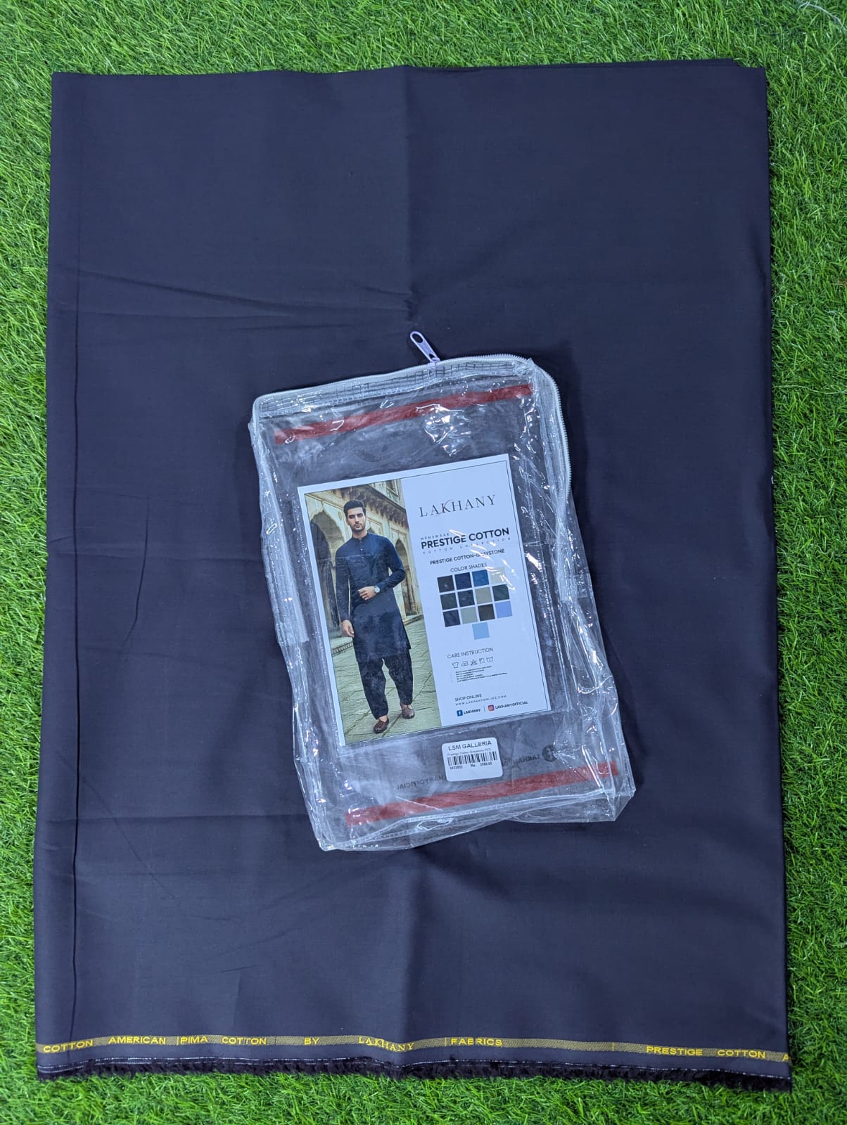 Lakhany (LSM) Egyptian Cotton Prestige Gents Suits Color# black