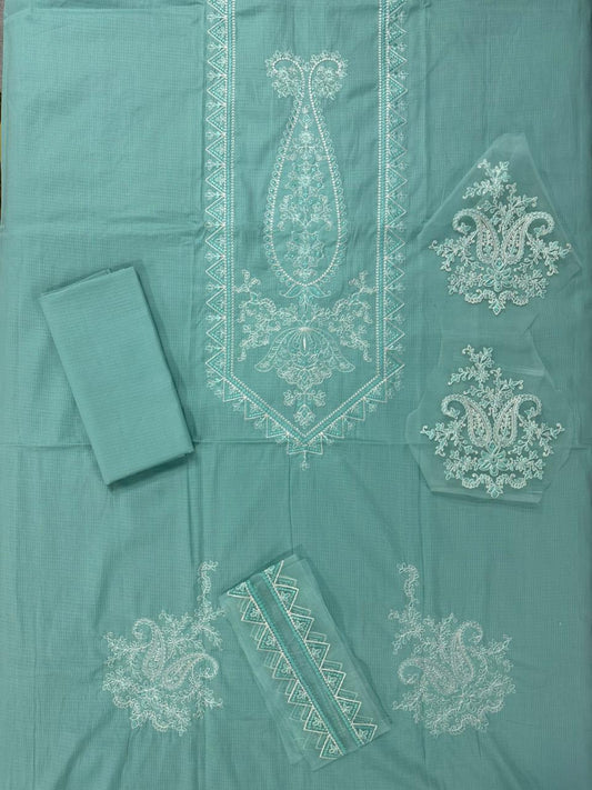 SALITEX 2PC EMBROIDERED UNSTITCHED LAWN COLLECTION FEROZI