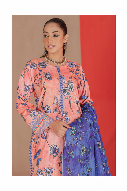 Flat 50% Off Lamisah Jade Broshia Jacquard 100% Original Lawn Unstitched in Wholesale 🥳💯✅