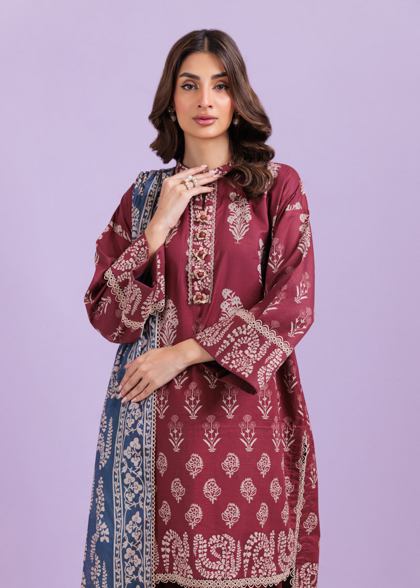 BONANZA SATRANGI Unstitched
Marjan - 3 Pc (WUS25P3312) 🔥❤️