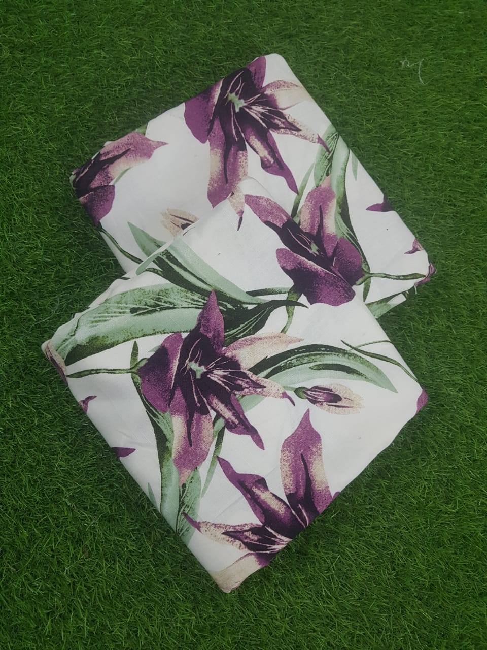 Unstitched Printed Linen 2 Piece Stock Available ❤️