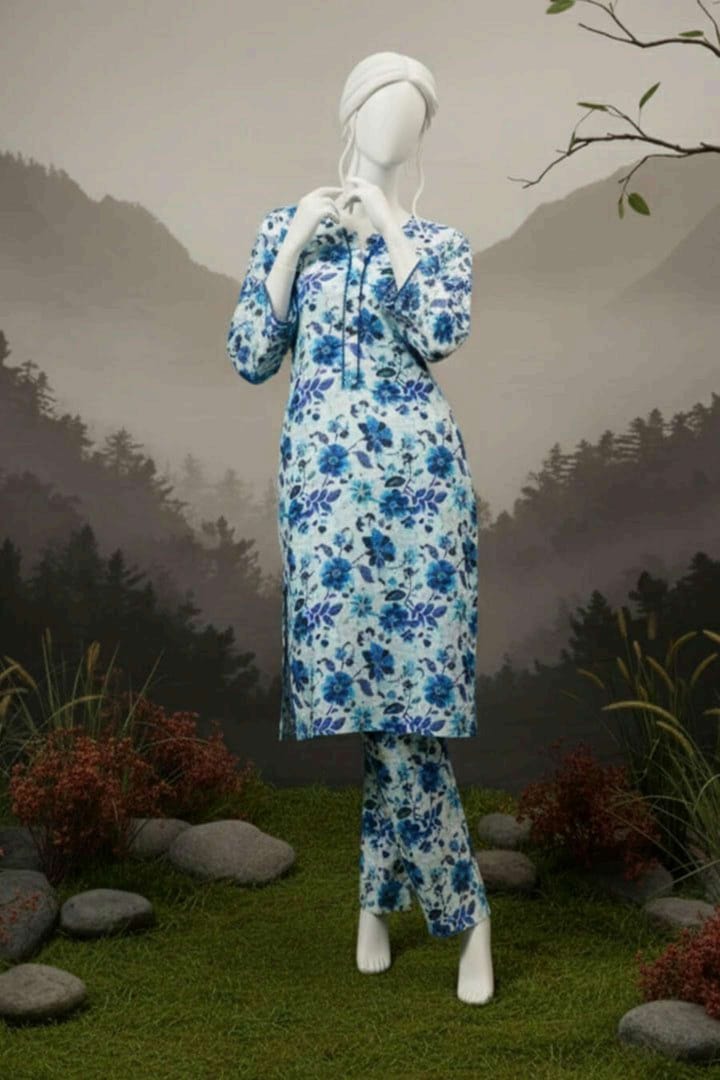 ALMEERAH  Stitched Lawn Cords Set 🔥 – Elegant, Comfortable & Ready to Wear.