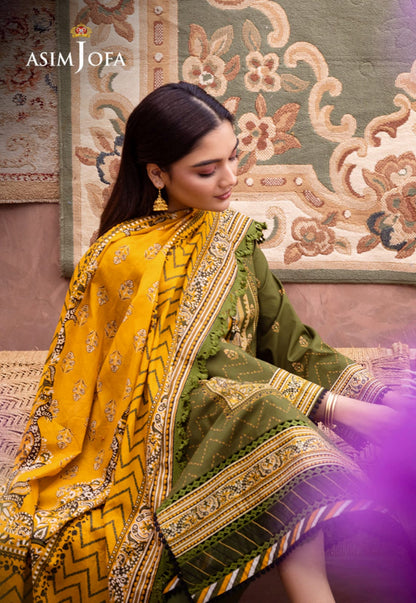 Asim Jofa Premium 3 Piece Unstitched Lawn Collection