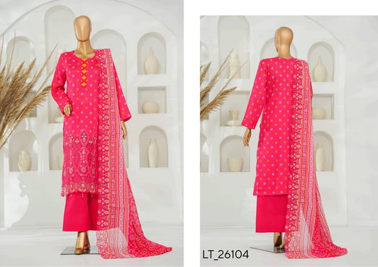 🌟🌿NISHAT LASERKARI – Embroidered Luxury Collection 2026🌿🌟
✨ Buy Lucky Textile Alert ✨ Design# LT_26104