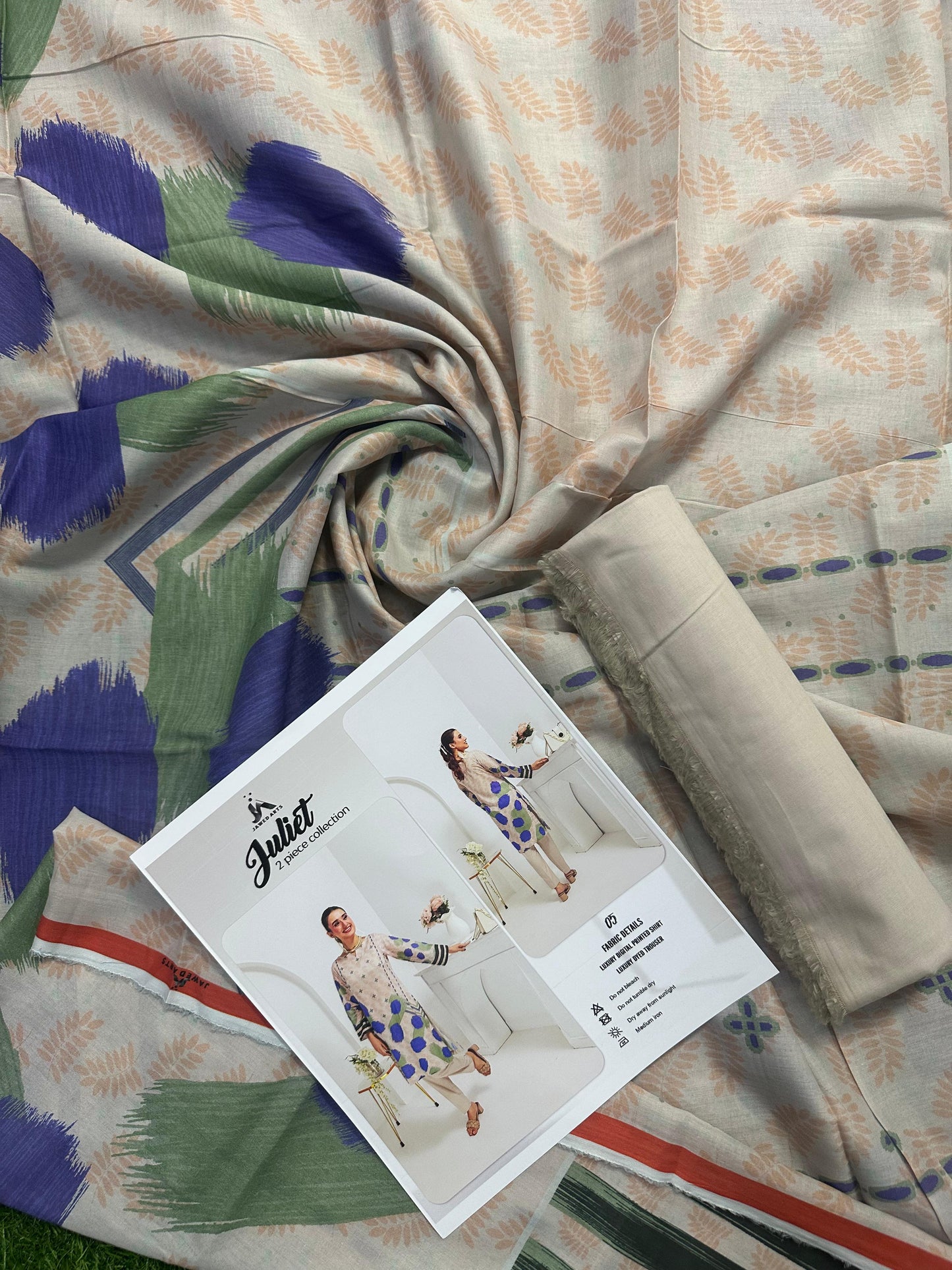 Juliet (S+T) Series 2Pcs Collection By Jawed Arts®️ Design No: 5