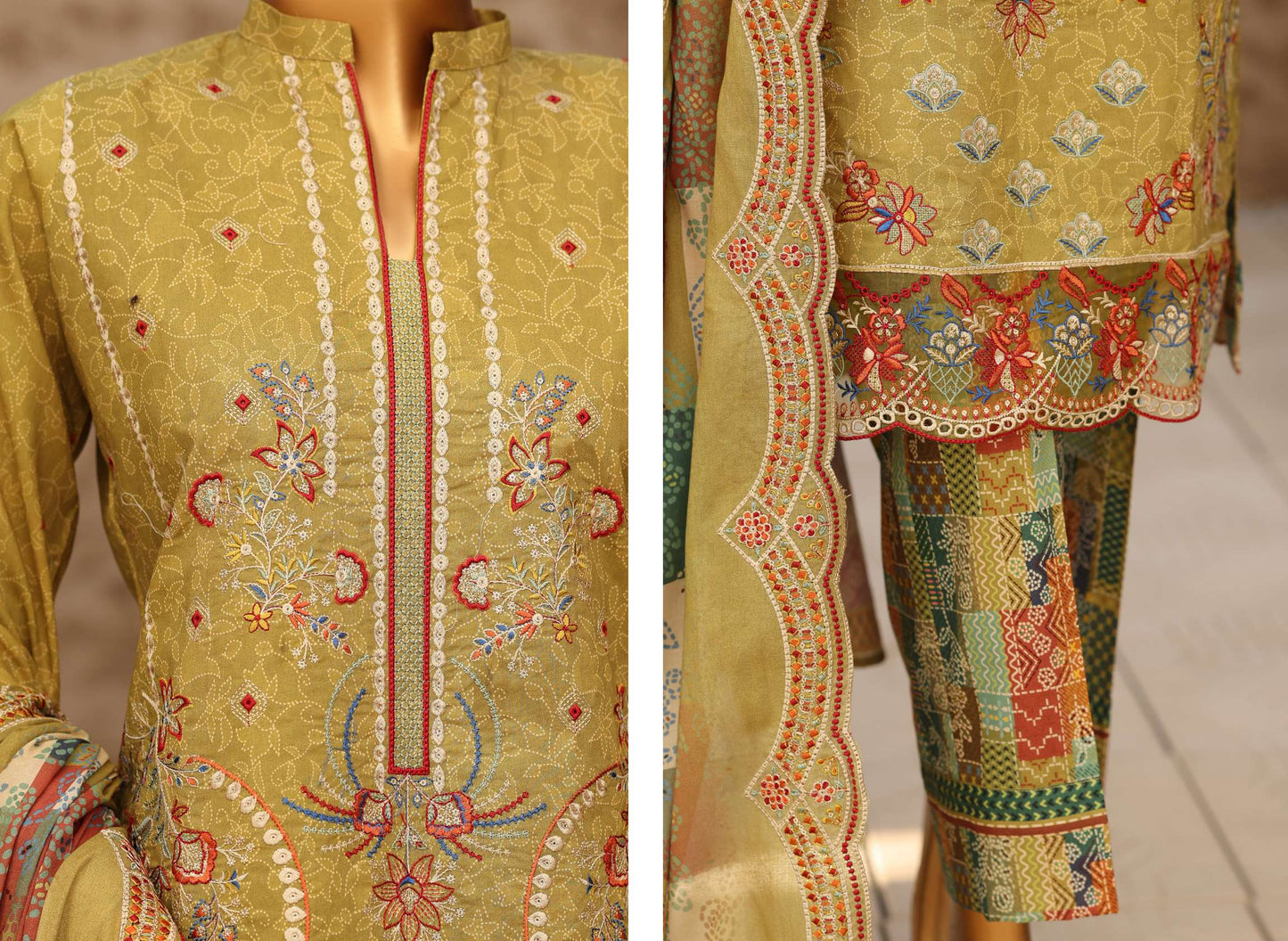 🌸 🌹 MTF – KASHNI ✨ Digital Printed Heavy Embroidered Lawn  2026
Collection ✨