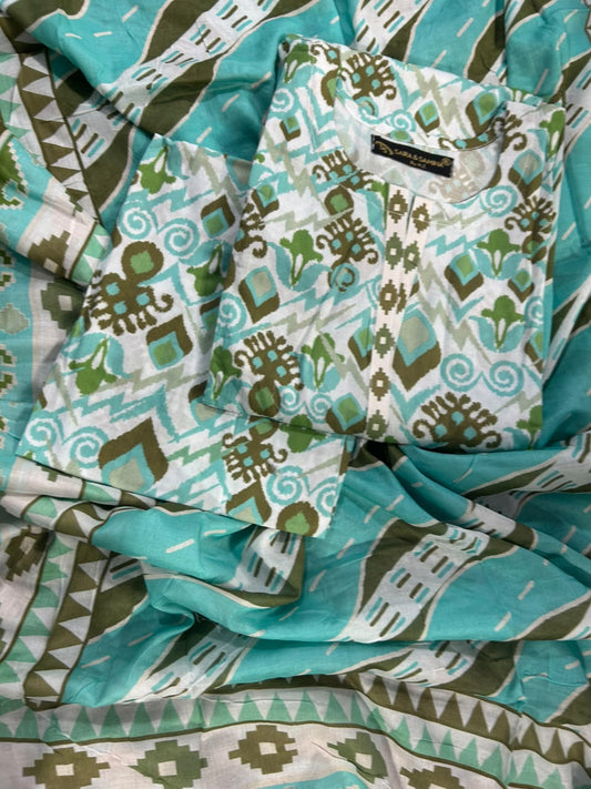 Saira Samina White Multi Stitch 3Pcs