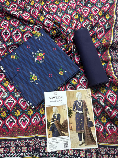 SAWERA – RANG-E-BAHAR (Vol-3) 3-PIECE UNSTITCHED COLLECTION