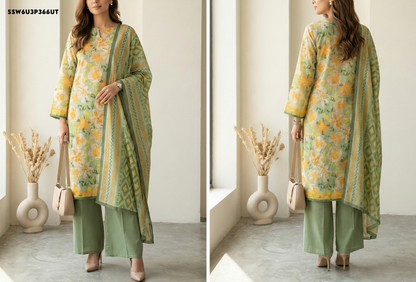 Salitex FLora Airjet Lawn 3PC Collection 2026 
by Sana & Sara Design #SSW6U3P366UT