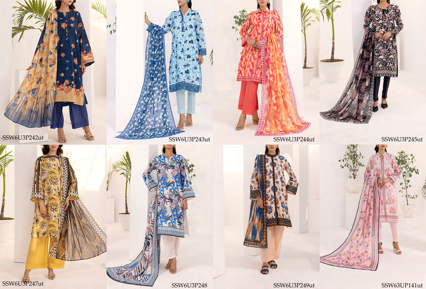 Salitex Azadi Sale Randomly 100% Original Lawn ❤️ LAIRA by SANA& SARA