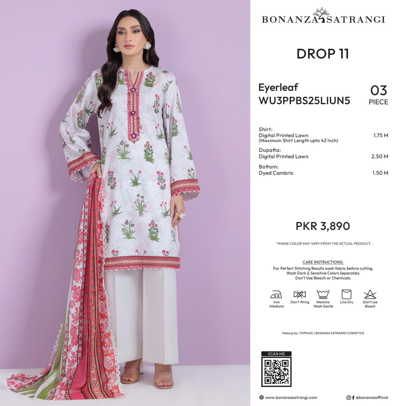 Bonanza Satrangi 100% Original in Wholesale Prices 🤫❤️ Pure Unstitched 3PCs 🔥🤝🥳