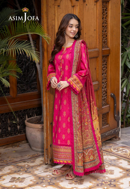 Asim Jofa Premium 3 Piece Unstitched Lawn Collection