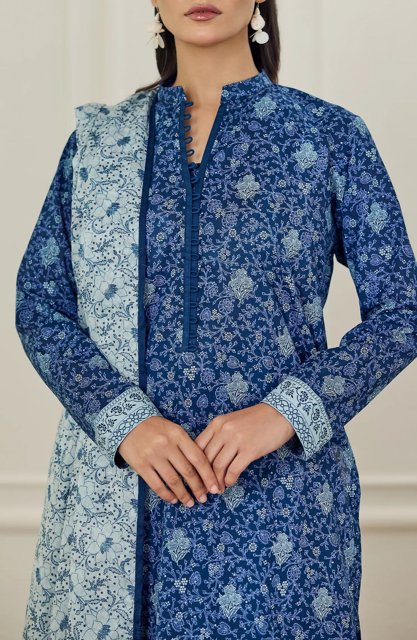 ✨ORIENT 100% ORIGINAL Unstitched Lawn 3 Piece✨ Design #OTL-25-509