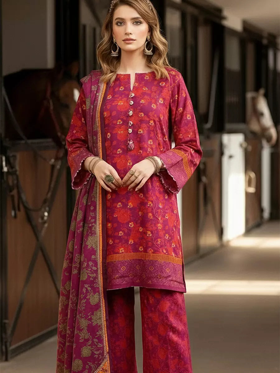 Salitex Khaddar 100% Original Unstitched 3 Piece 🔥✨