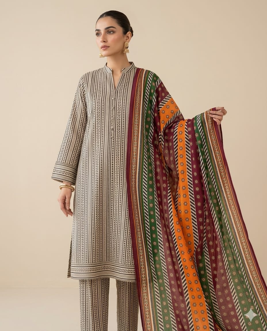 ZAMAN NINOKARA UNSTITCHED COLLECTION D#26