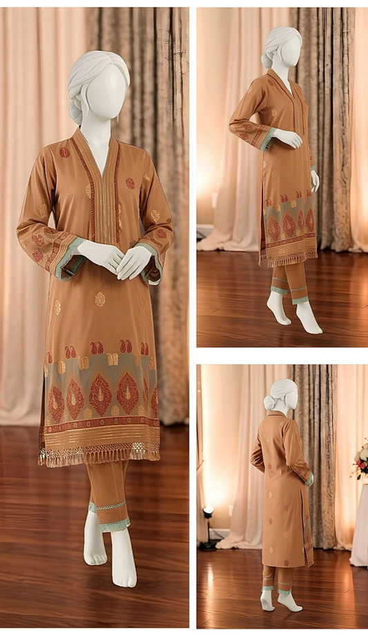 RANGE-E-RONAQ – Almeerah 3pcs Unstitched Collection