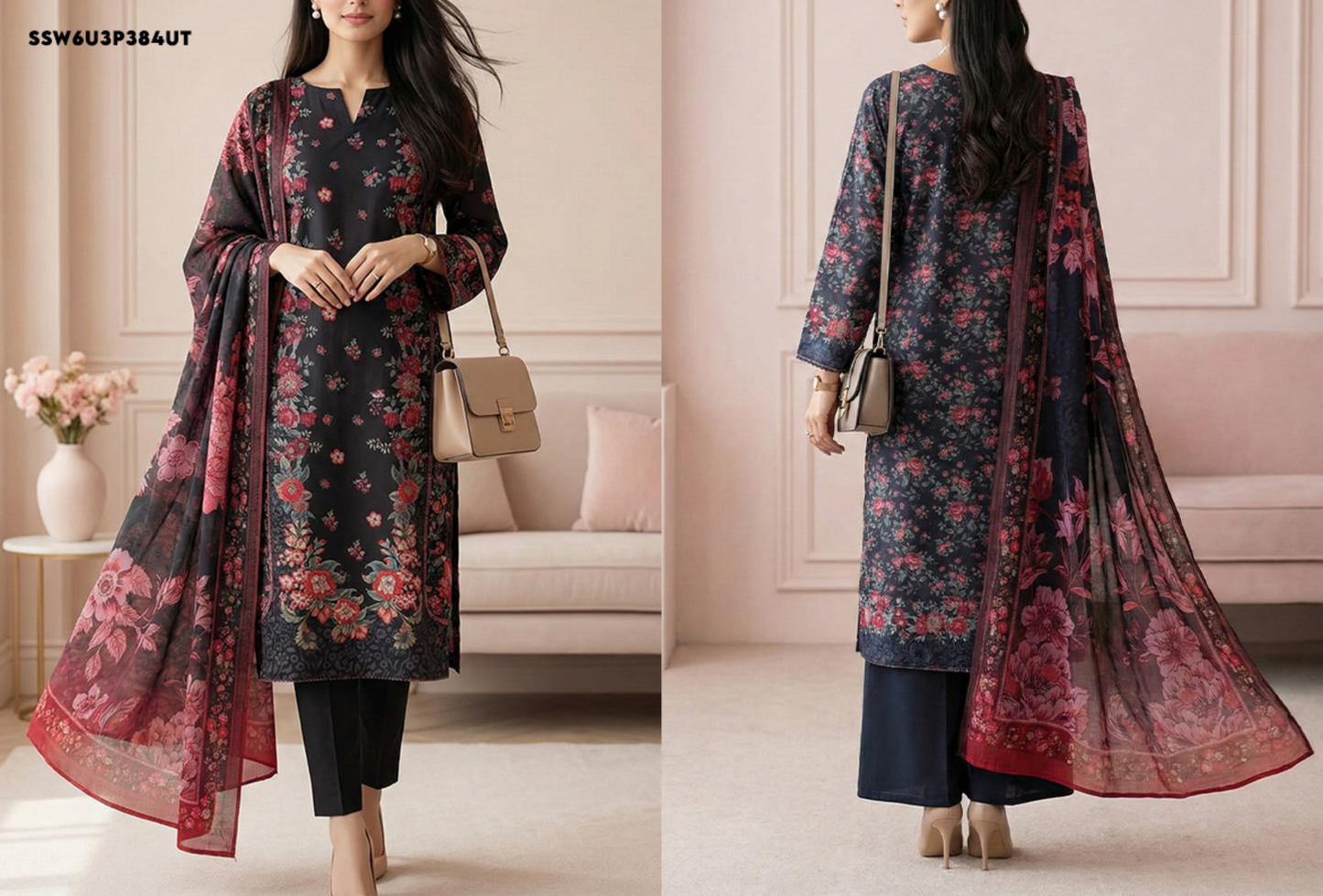 ❤️✨ SALITEX LAIRA VOL-2 ✨❤️
💯 100% ORIGINAL LAWN 🌸
👑 LAIRA by SANA & SARA 👑SSW6U3P384UP
