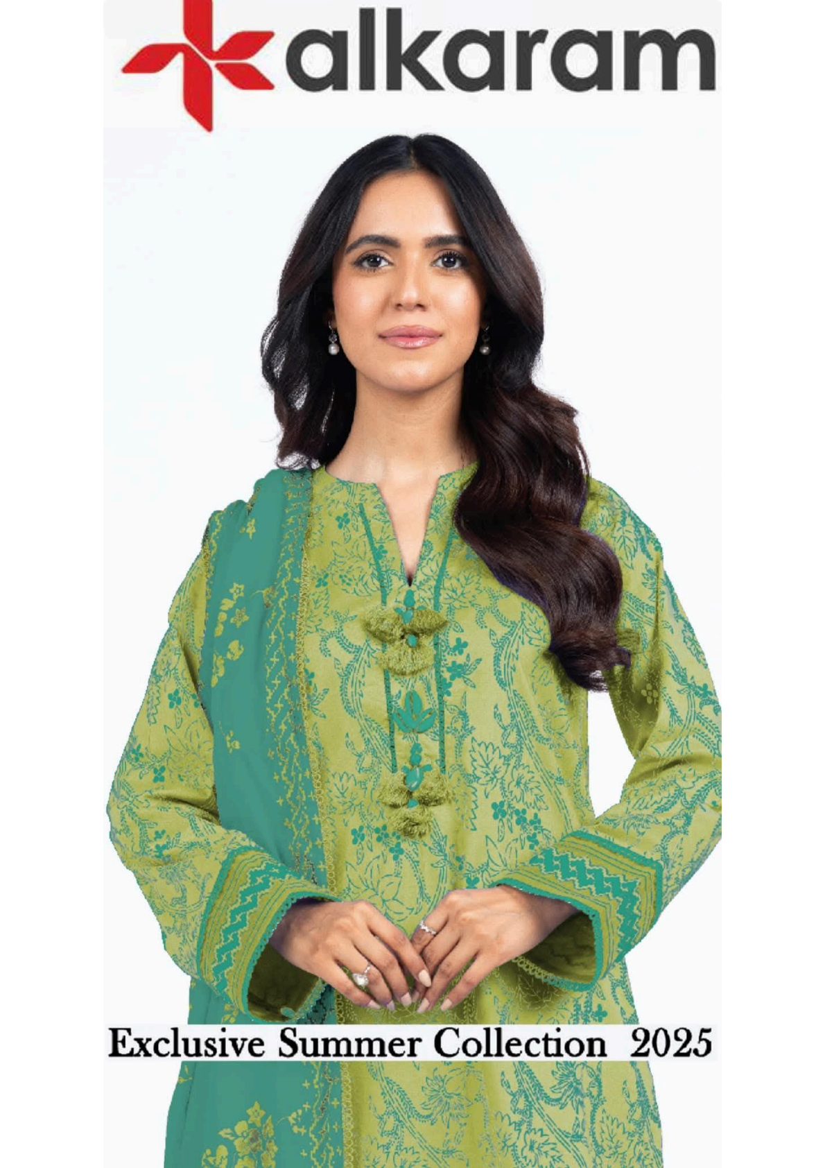 Alkaram 100% Original Cotton Camric 3 Piece 😉🧡 2k25