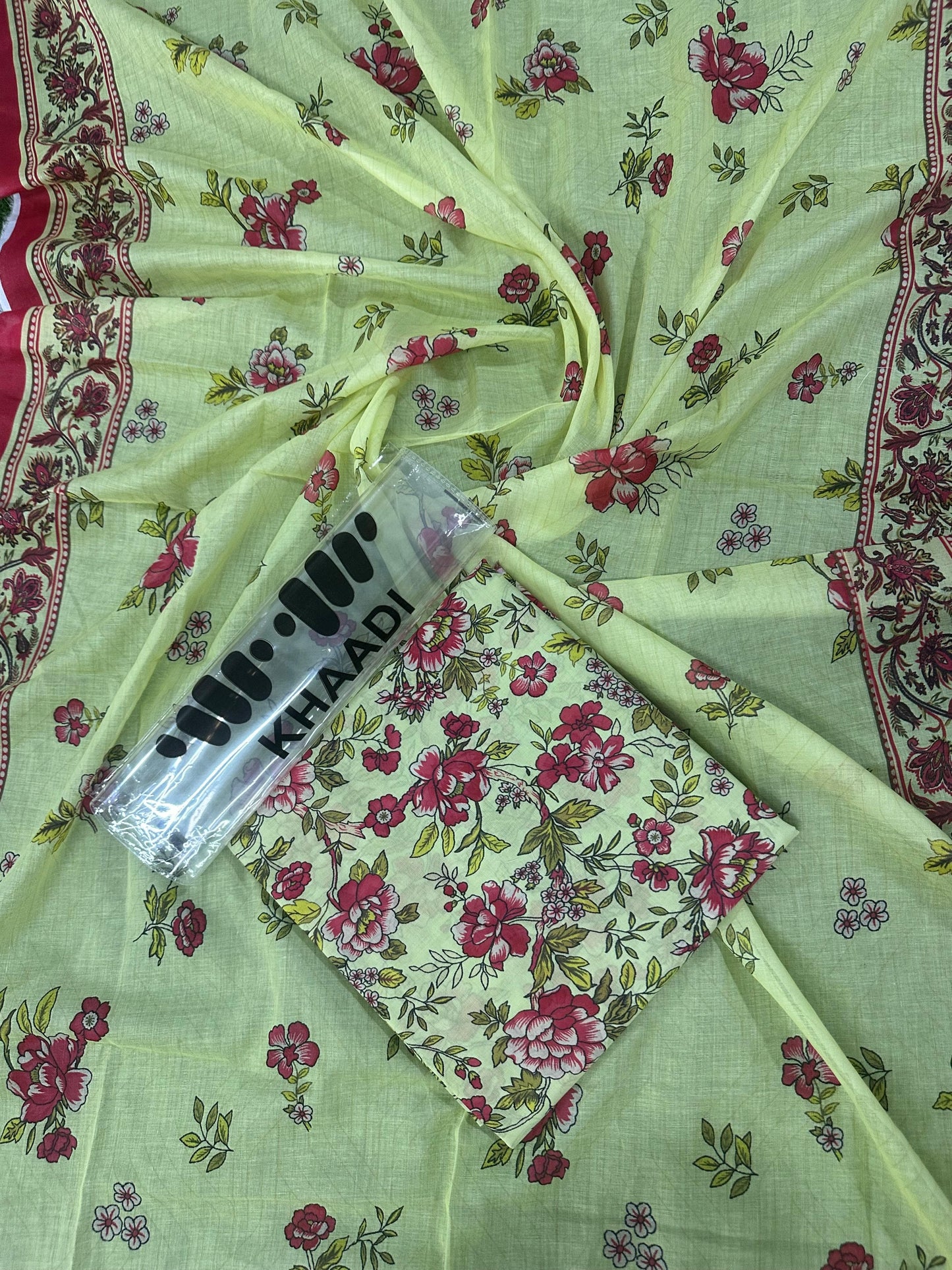 KHAADI 2PC LAWN COLLECTION 
SHIRT + DUPATTA