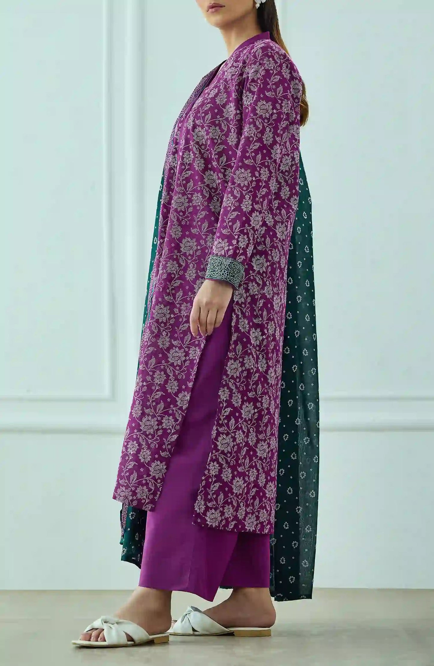 ✨ORIENT 100% ORIGINAL Unstitched Lawn 3 Piece✨ Design # OTL-20375