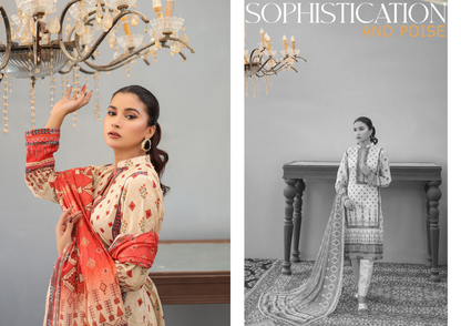 NOOR BANO ORIGINAL LAWN 3P