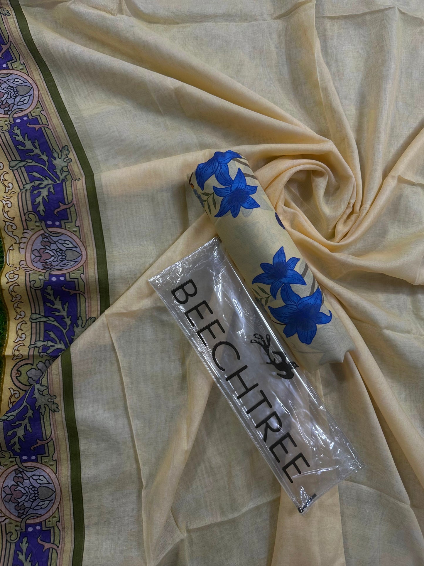 BeechTree Beige-Blue 2PCS S+D