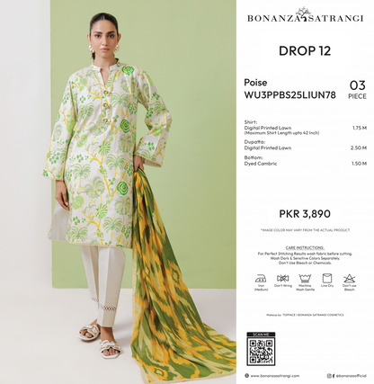 Bonanza Satrangi 100% Original in Wholesale Prices 🤫❤️ Pure Unstitched 3PCs 🔥🤝🥳