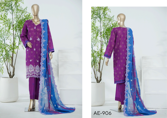 AIFA – ELANOR Collection ΑΕ-906 Embroidered 3 Piece Suit