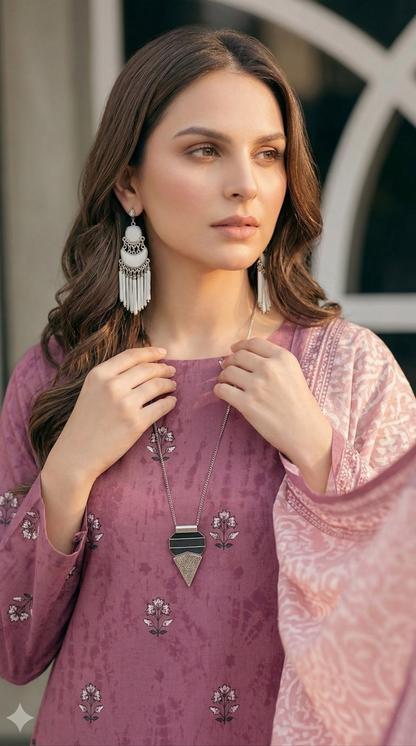 SHANAYA – AZURE MIRAGE 3PC UNSTITCHED COLLECTION