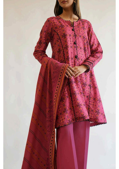 Saya 100% Original Cotton Khaddar 3P