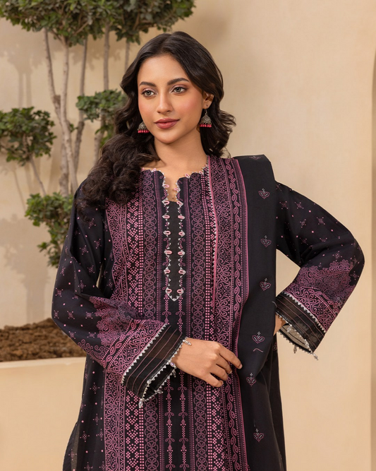 ZELLBURY Unstitched Lawn Collection 2026 Design #WUS26X30749