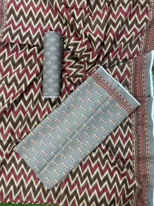 Safina Sahara Printed Unstitched 3PC Collection