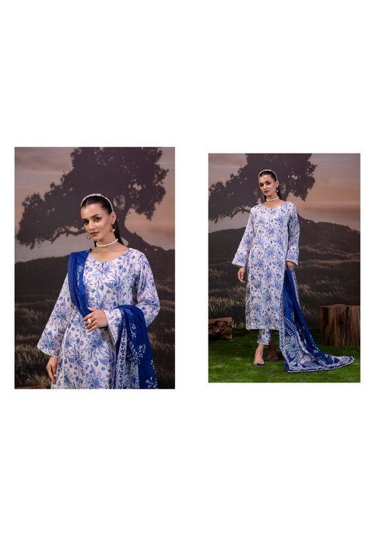 ✨🌿 SALINA SEPARATES – DIGITAL PRINTED LAWN COLLECTION 🌿✨ Design #9
Vol 1 – 2026 | By Regalia Textile