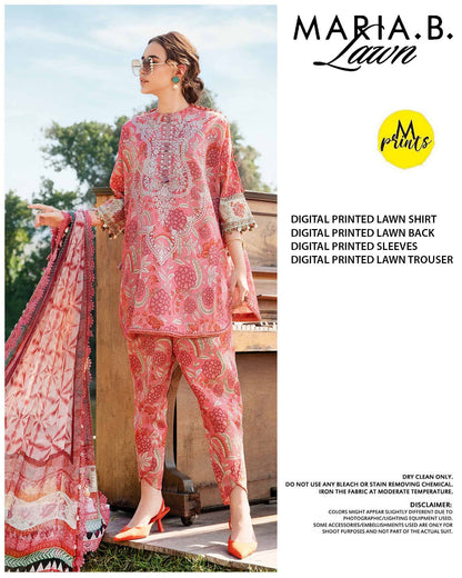 Maria.B Lawn Unstitched 3 Pieces in Wholesale Price 🔥🧡