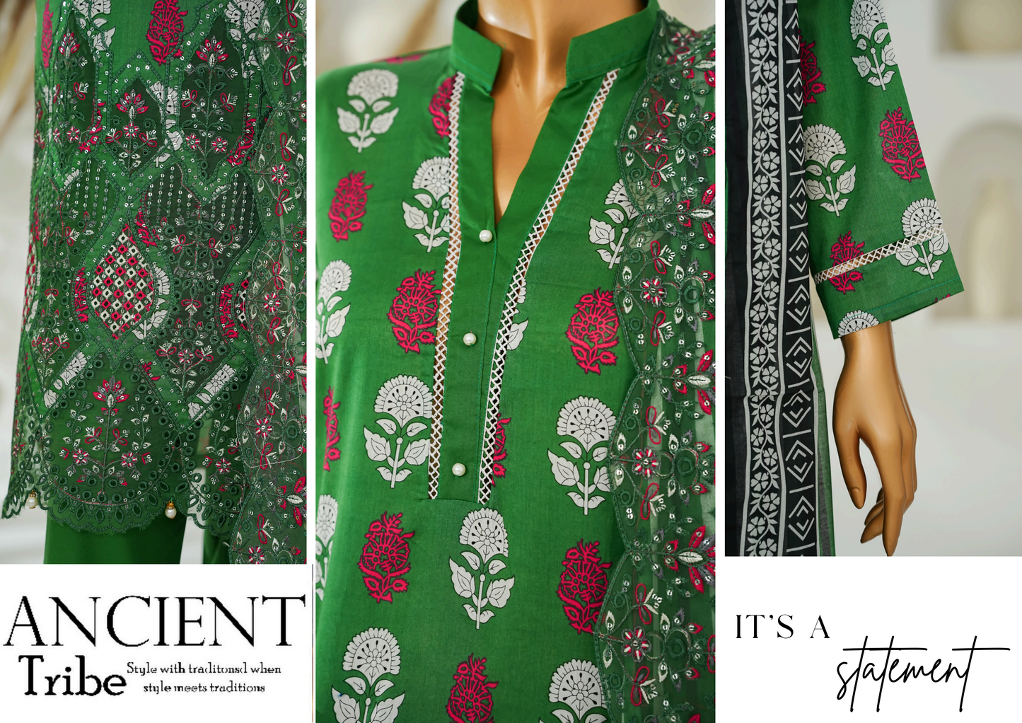 🌟🌿NISHAT LASERKARI – Embroidered Luxury Collection 2026🌿🌟
✨ Buy Lucky Textile Alert ✨ Design# LT_26103
