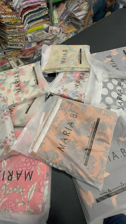 Maria.B Lawn Unstitched 3 Pieces in Wholesale Price 🔥🧡