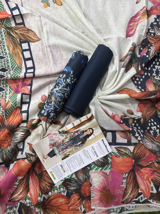 Gul Ahmed CLP-52258 Printed 3Pcs