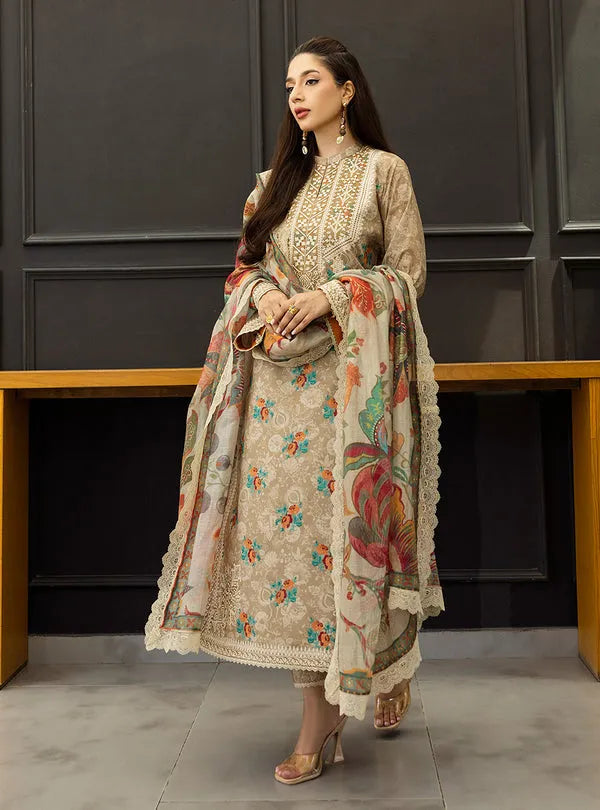 Zainab Chottani Banadora Unstitched 3P🔥