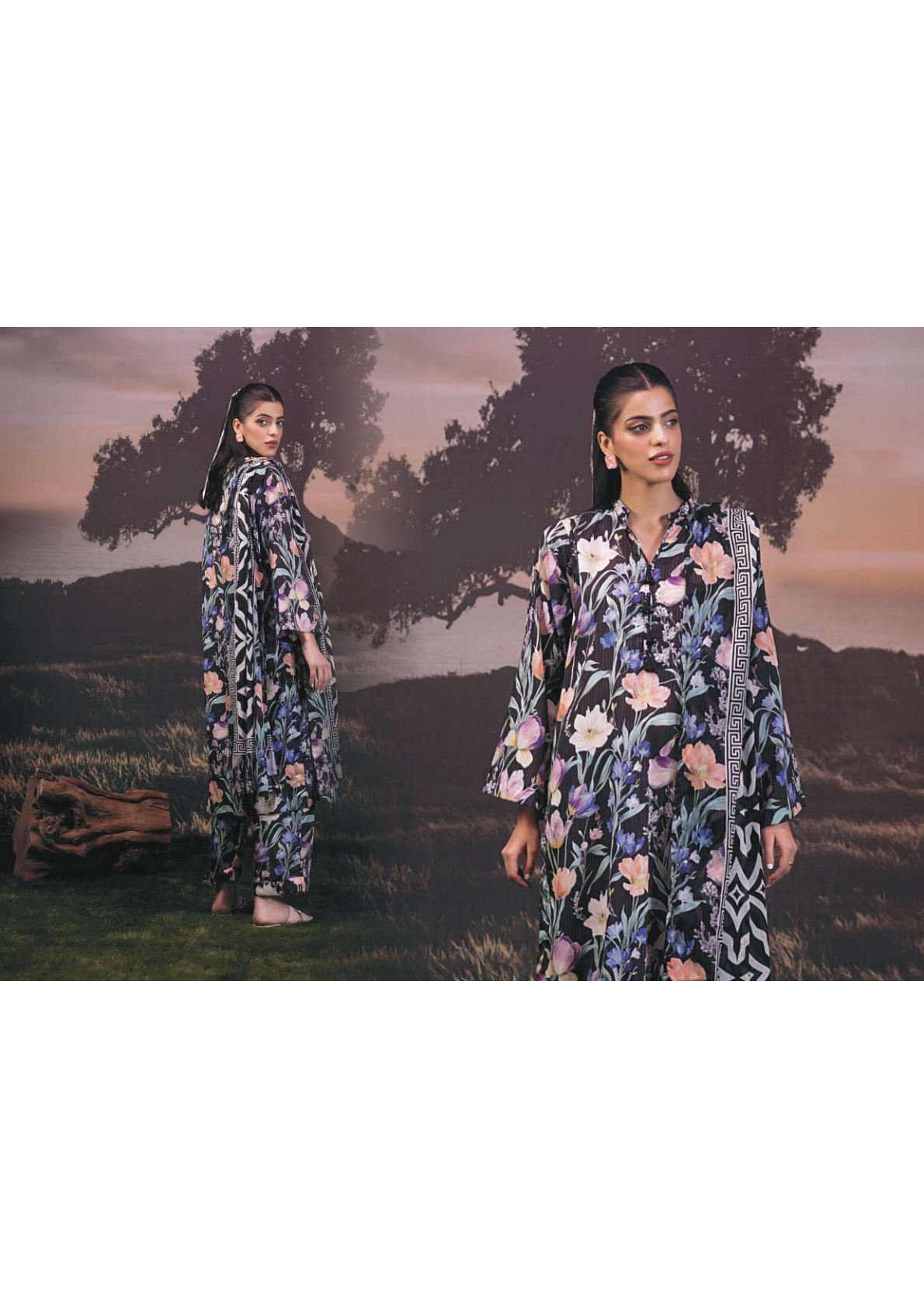 ✨🌿 SALINA SEPARATES – DIGITAL PRINTED LAWN COLLECTION 🌿✨ Design #6
Vol 1 – 2026 | By Regalia Textile