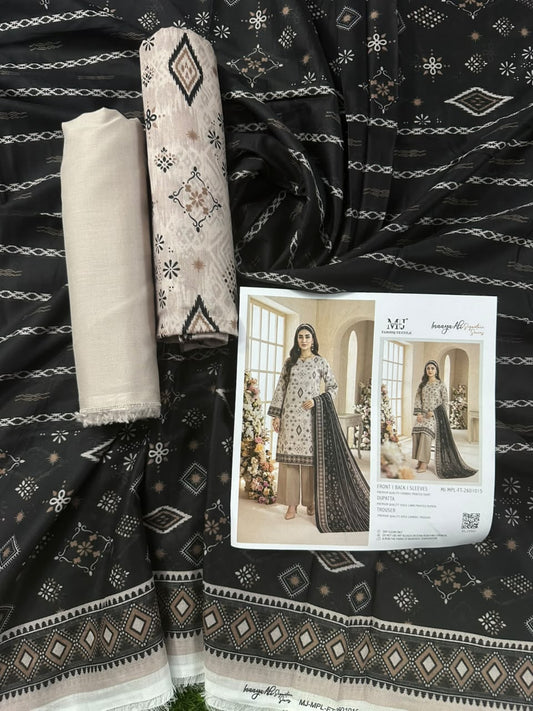 MJ Inaaya Ali D-015 3Pcs