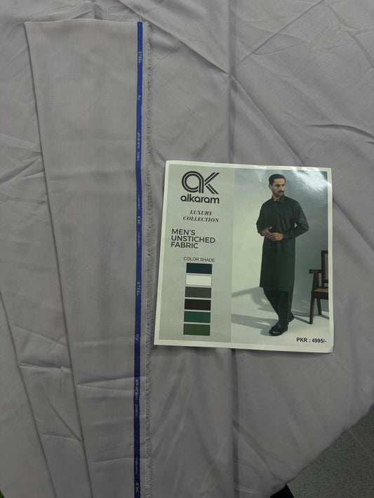 Alkaram light Purple – Gent's Wash Wear Unstitched Collection